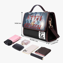 Load image into Gallery viewer, BELLY GANG. Leather Flap Satchel Bag