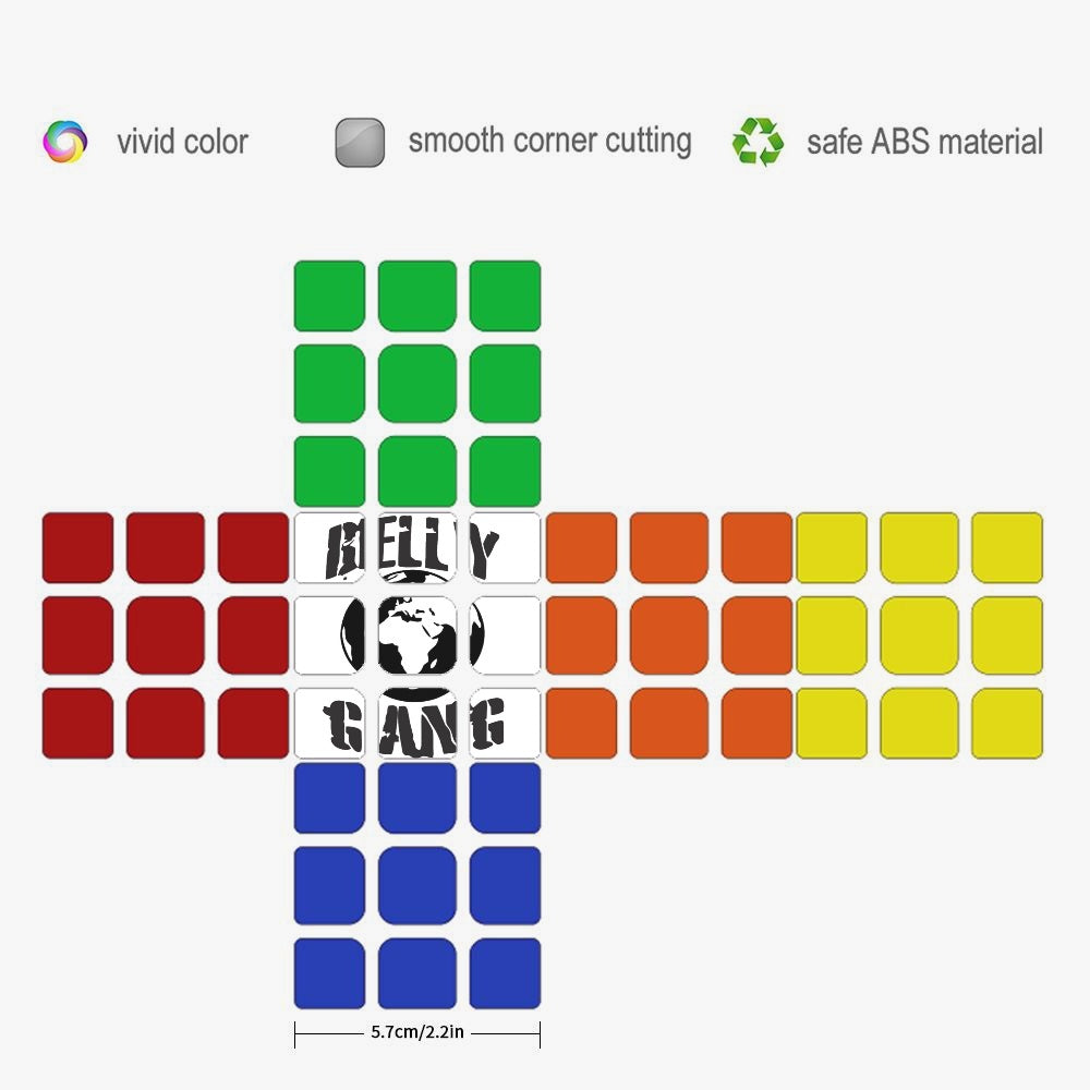 BELLY GANG 1-side Printed Rubik's Cube