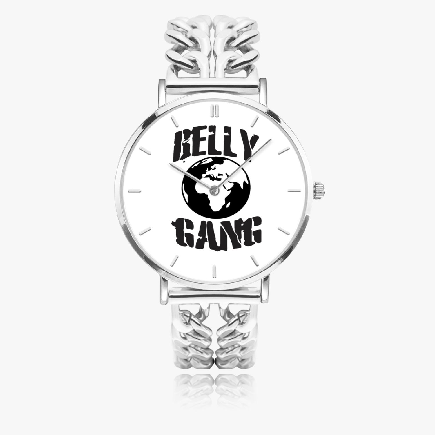 BELLY GANG Hollow Out Strap Quartz Watch - With Indicators