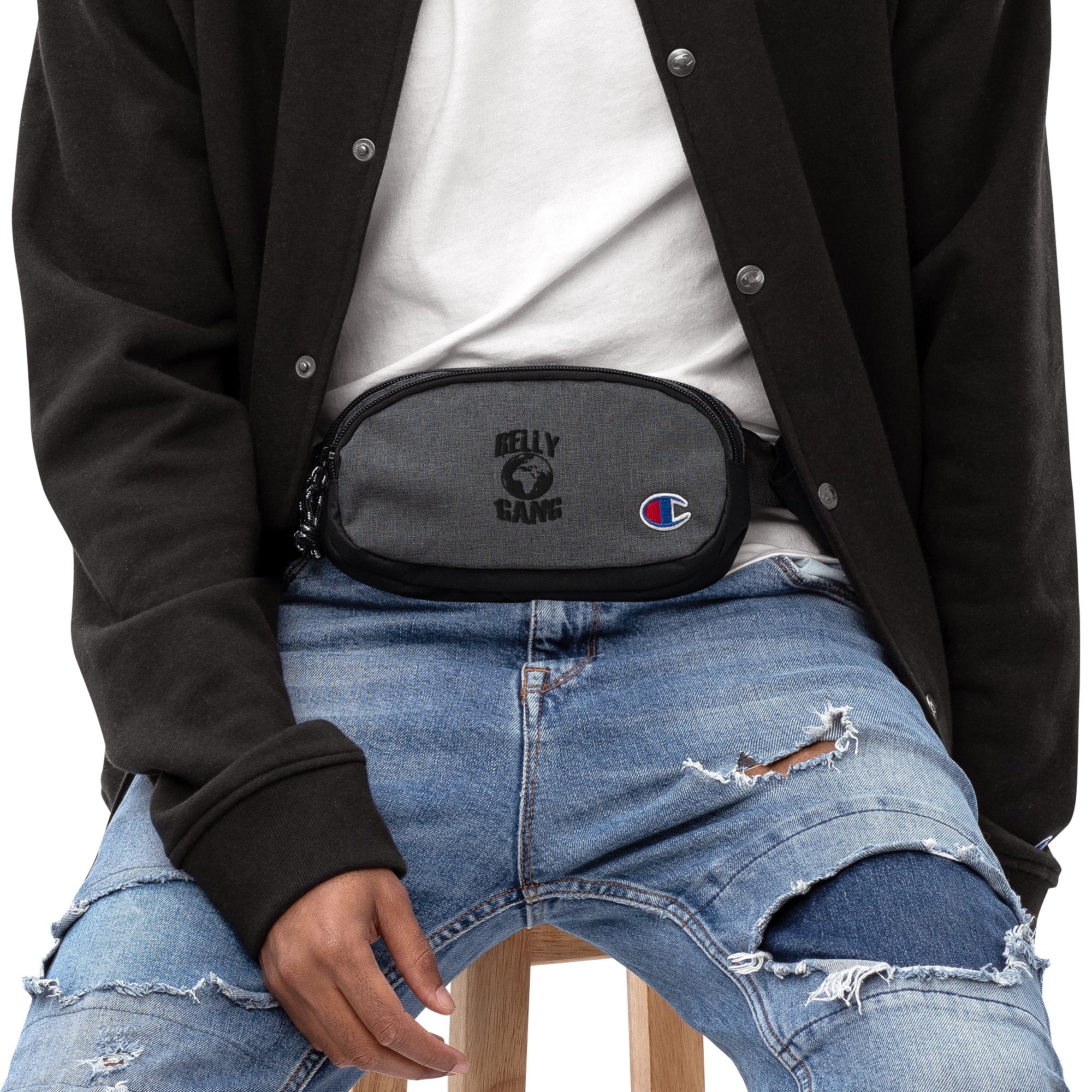 BELLY GANG X Champion fanny pack COLLAB