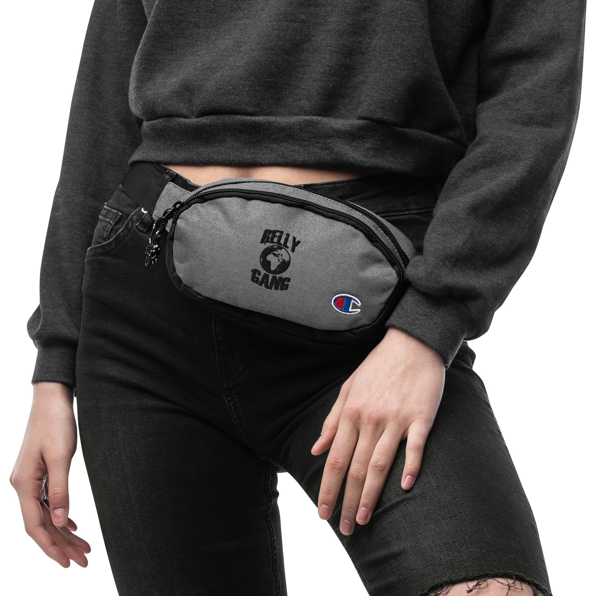BELLY GANG X Champion fanny pack COLLAB