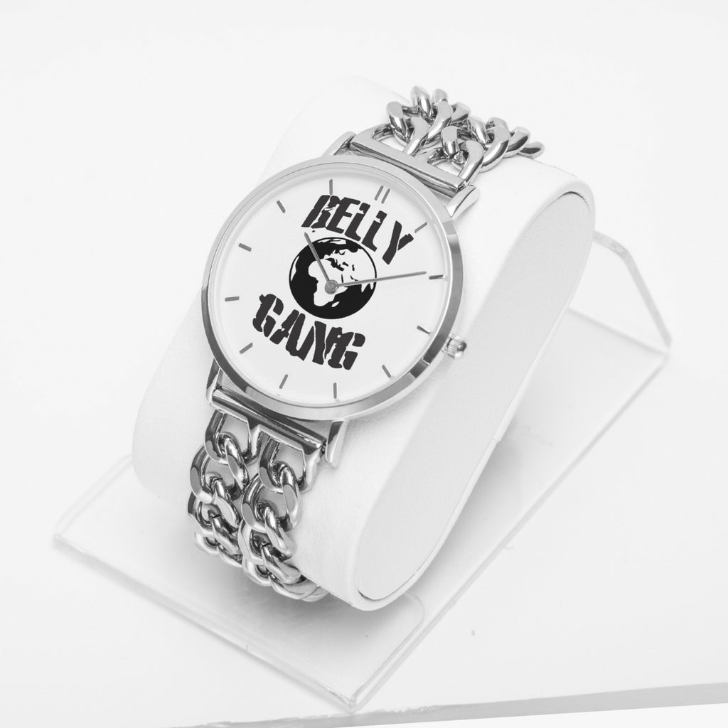 BELLY GANG Hollow Out Strap Quartz Watch - With Indicators