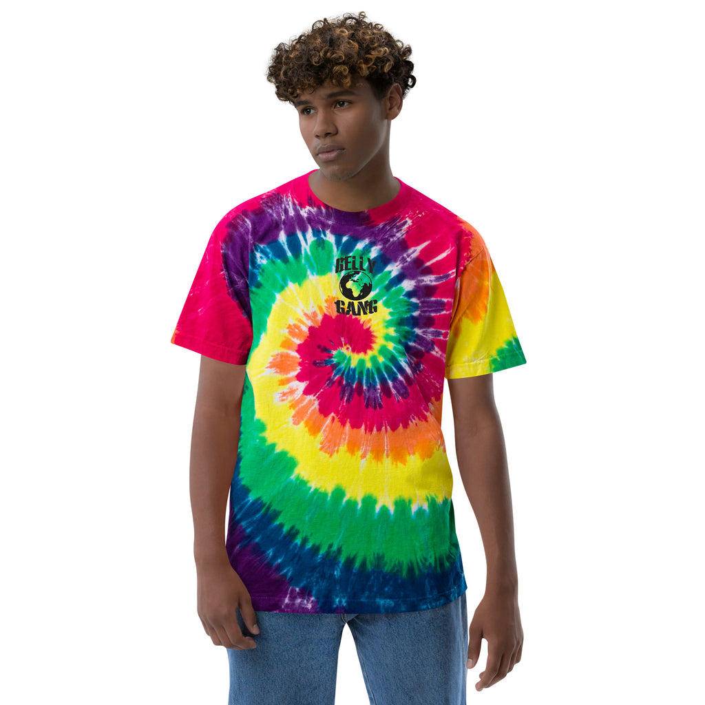 BELLY GANG X SHAKA WEAR COLLAB Oversized tie-dye t-shirt