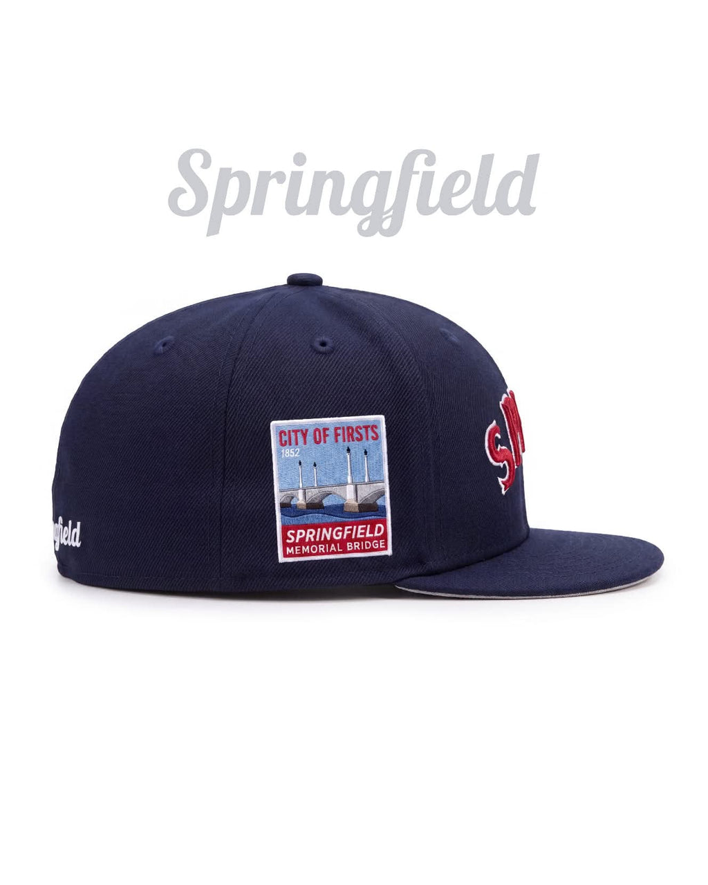 CUSTOM "CITY OF FIRSTS" SPRINGFIELD NEW ERA 5950 FITTED HAT
