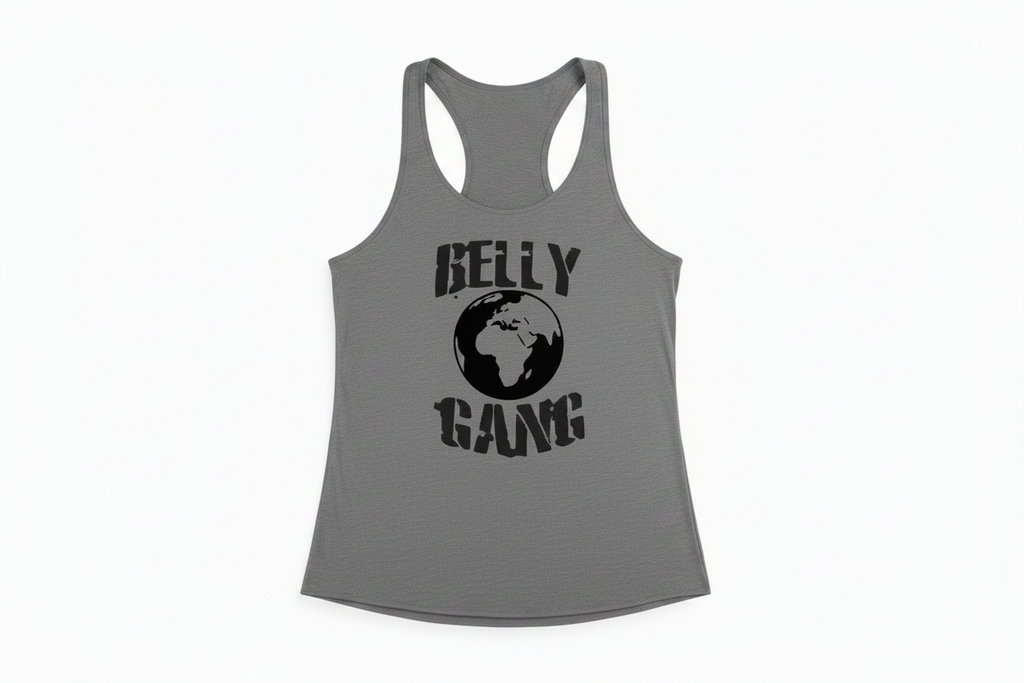 Women's Racerback Belly Gang Tank