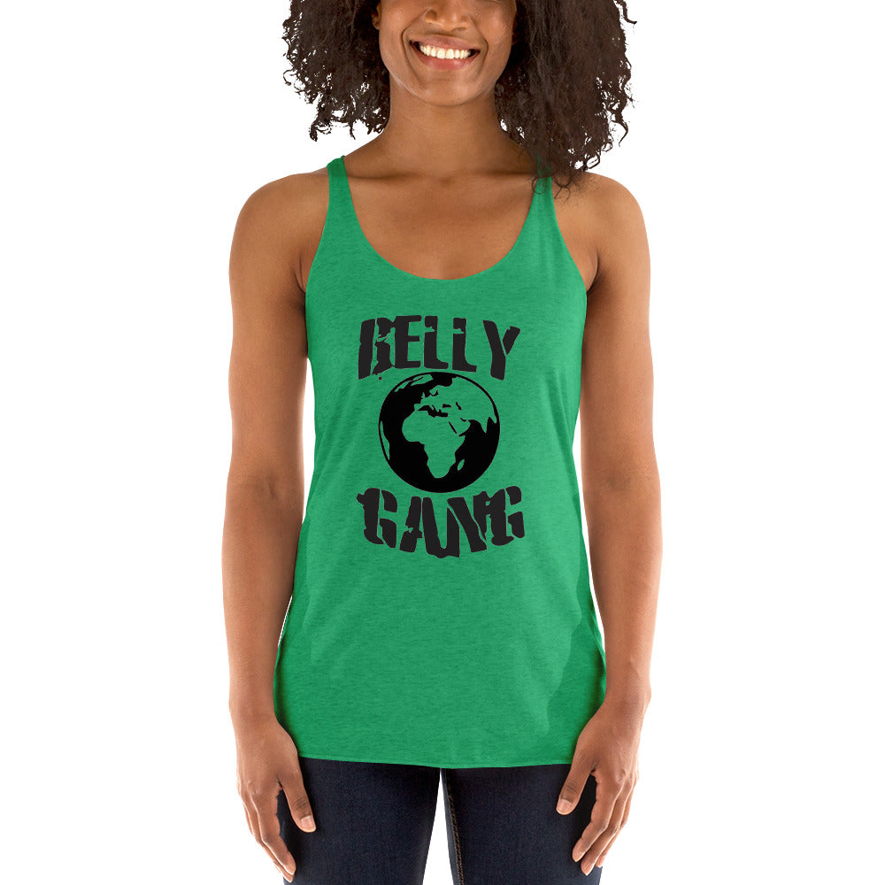 Women's Racerback Belly Gang Tank