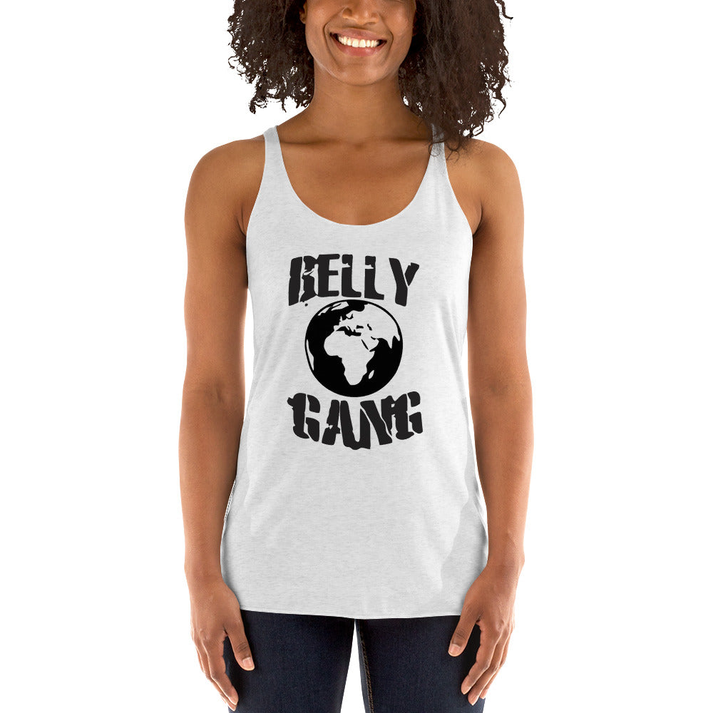 Women's Racerback Belly Gang Tank