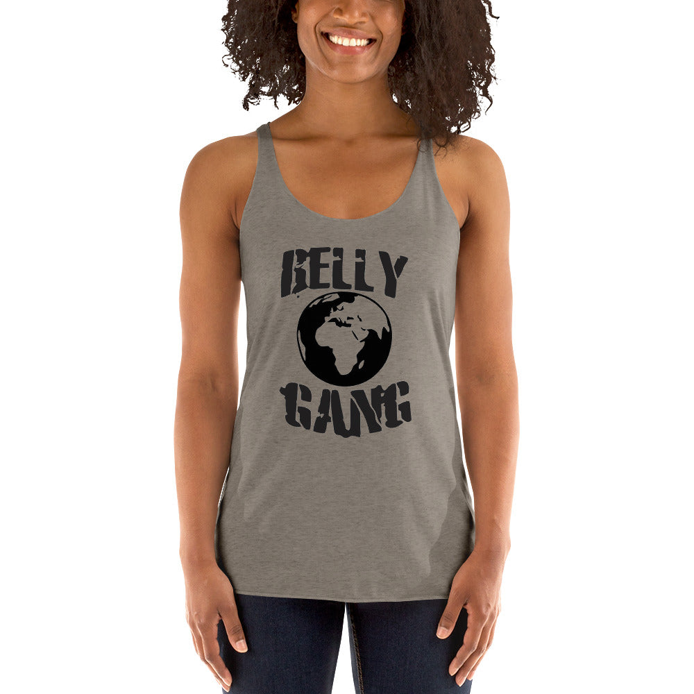 Women's Racerback Belly Gang Tank