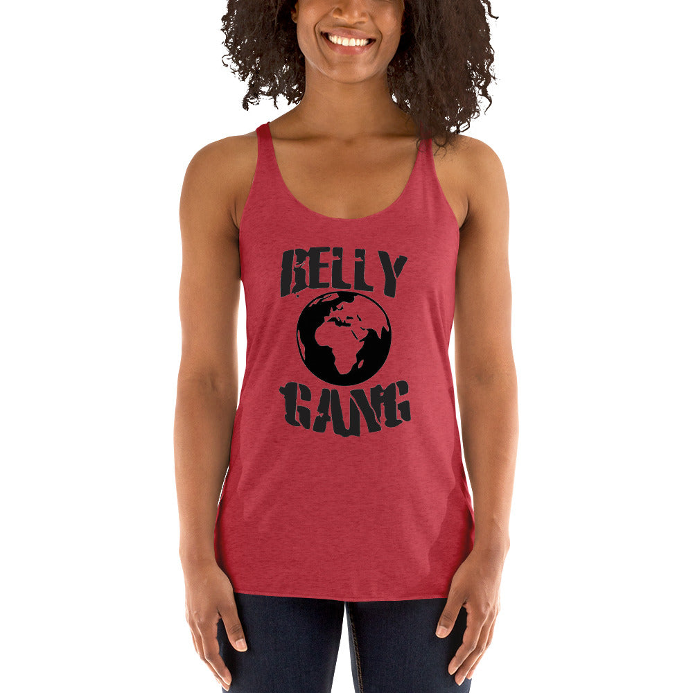 Women's Racerback Belly Gang Tank