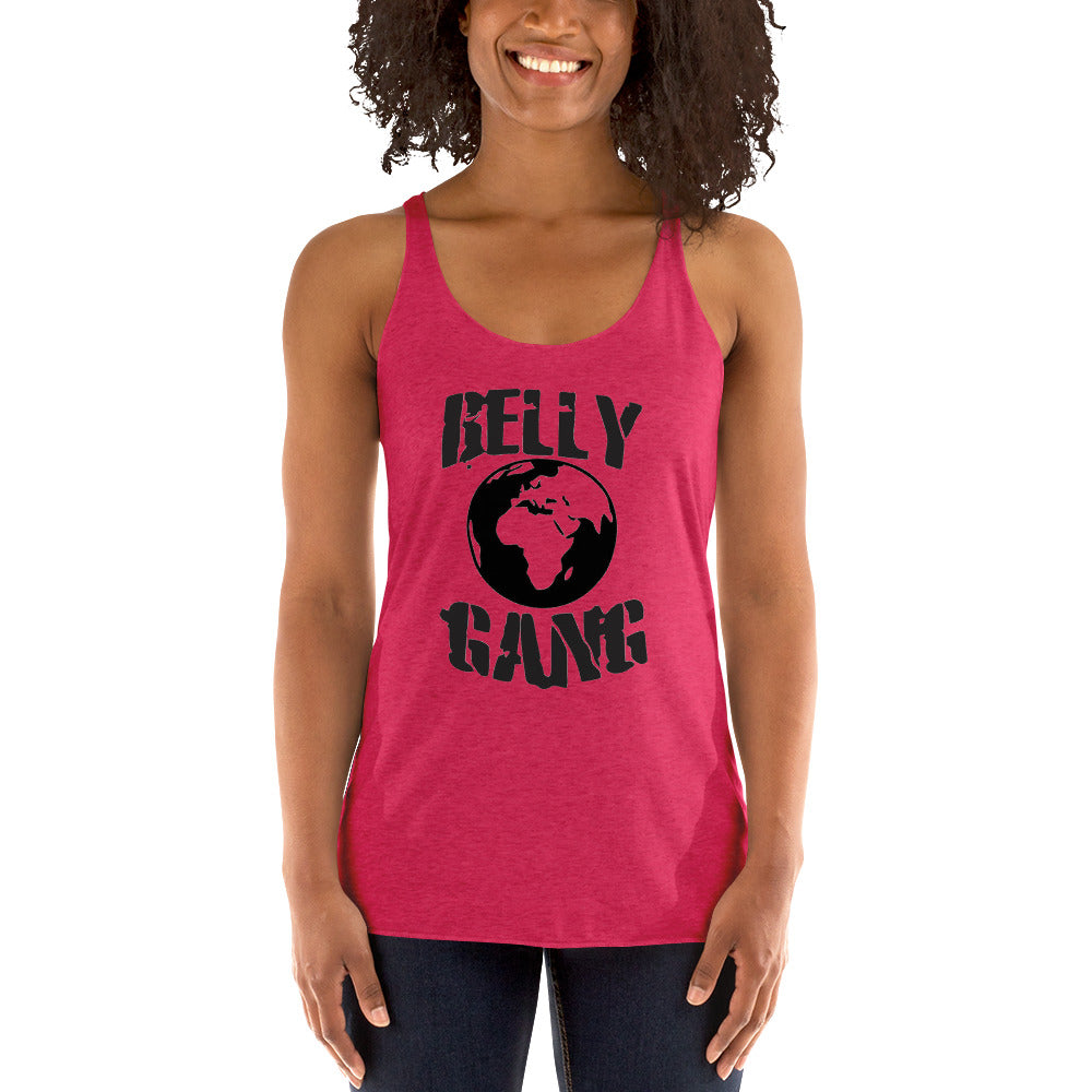 Women's Racerback Belly Gang Tank