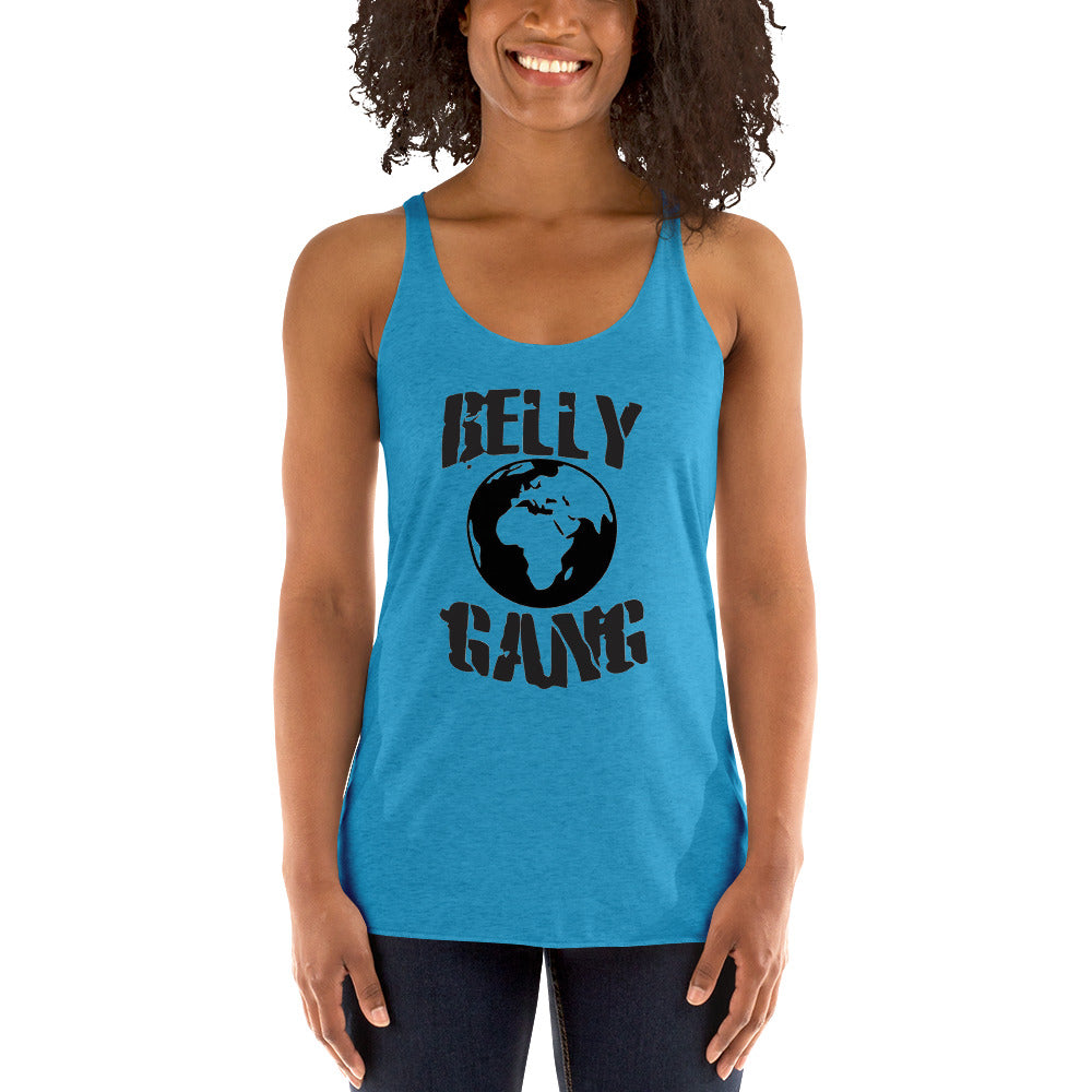 Women's Racerback Belly Gang Tank